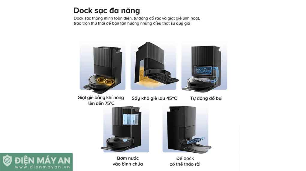 Robot hút bụi lau nhà Roborock QRevo S Pro